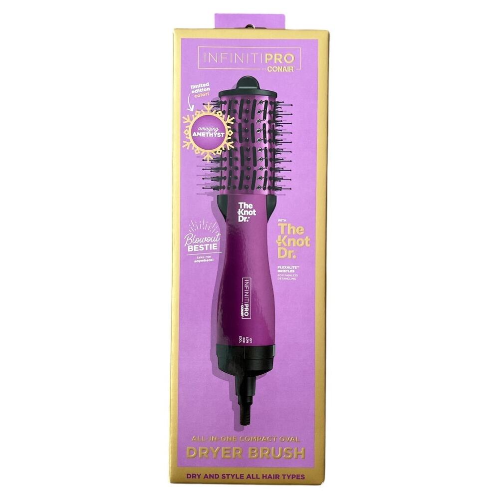 Infiniti Pro Conair The Dr. Knot All in One Compact Oval Dryer Brush